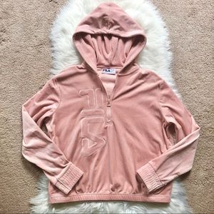 🎄FILA Velour Hoodie